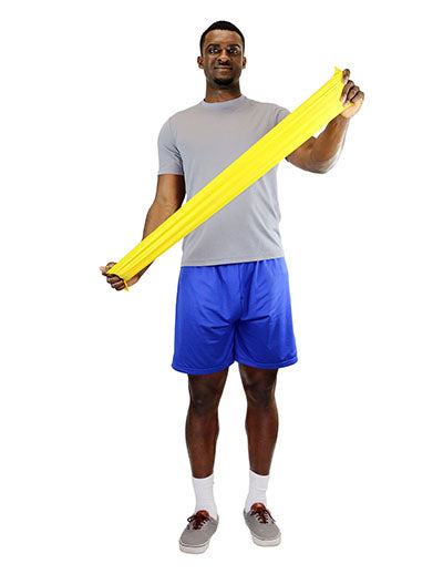 CanDo Pre-Cut Exercise Bands for Strength Training, Physical Therapy, and Home Workouts – Latex Resistance Bands for Fitness, Rehabilitation, and Stretching