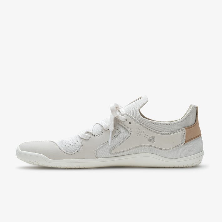 Vivobarefoot Men's Primus Asana Minimalist Barefoot Lifestyle Shoes - Breathable & Flexible for Yoga, Gym & Everyday Wear - Limestone Color