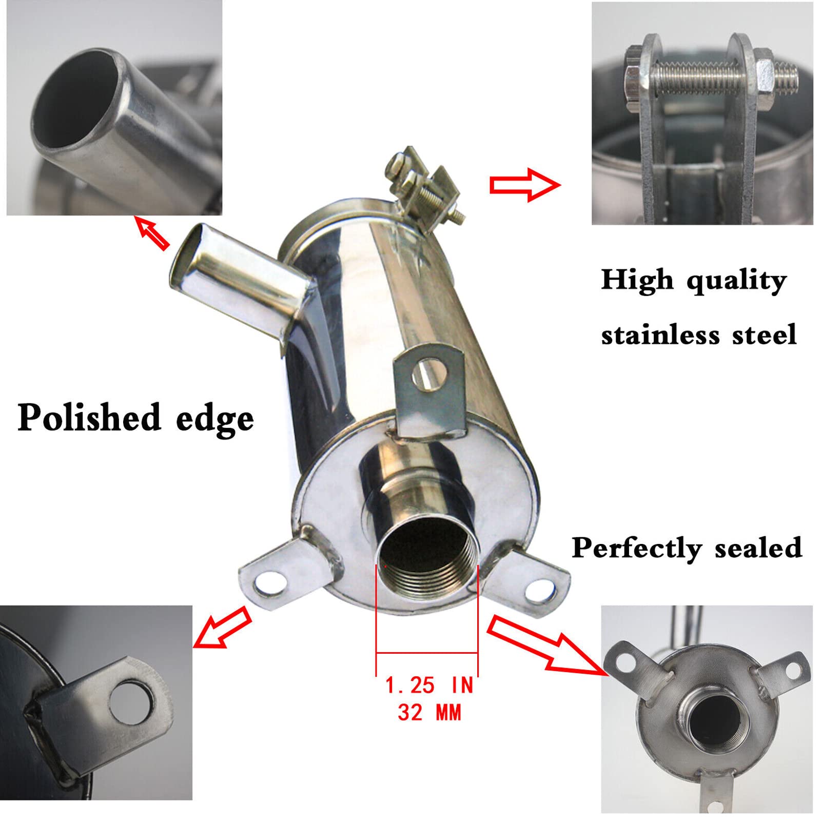 Stainless Steel Manual Water Pump for Home, Garden, Patio - Outdoor Hand Pump for Water Fountains, Irrigation & DIY Projects