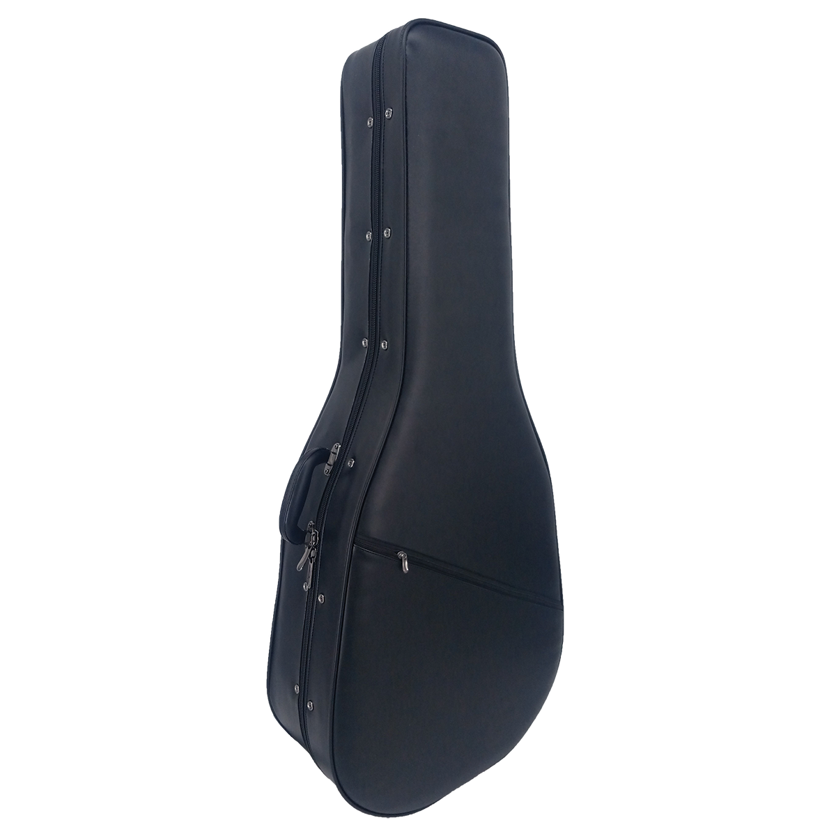 DCM Deluxe DXC Black Lightweight Foam Classical Guitar Case - Premium Protection for Acoustic Guitars - Perfect for Travel, Storage & Stage Performances