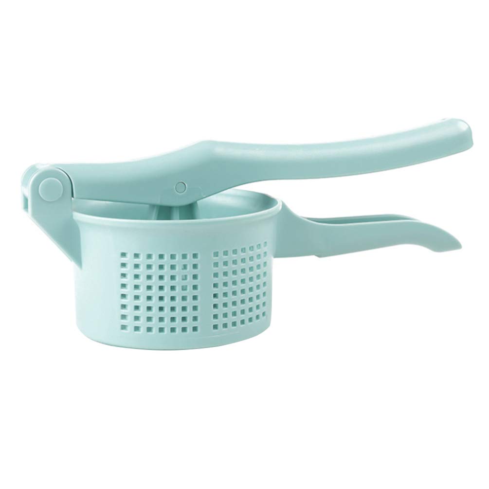 Premium Stainless Steel Potato Masher - Heavy Duty Handheld Potato Ricer & Presser for Smooth Mashed Potatoes - Perfect for Kitchens, Restaurants, and Home Cooking