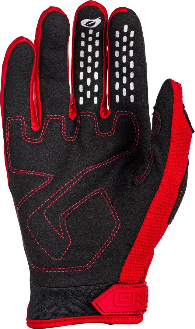 O'NEAL Men's Hardwear Glove Iron - Red, Size 8 | Durable Work Gloves for Construction, Welding & Heavy Duty Tasks