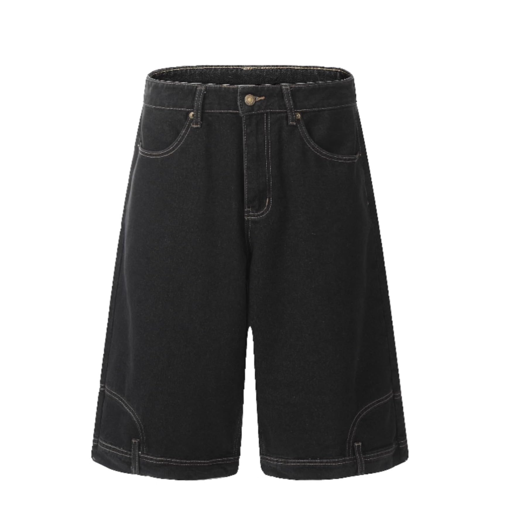Trendy Y2K Baggy Denim Shorts for Women - High Waisted Loose Fit Wide Leg Jean Shorts - Perfect for Casual Outfits, Summer Streetwear & Retro Fashion