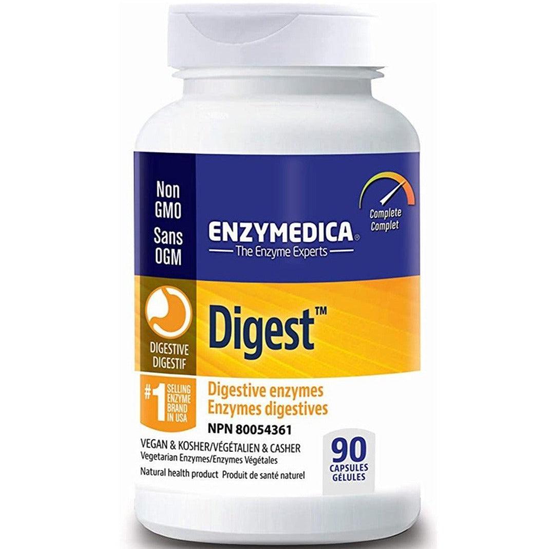 Enzymedica Digest Gold Enzymes - 90 Capsules for Digestive Support, Bloating Relief & Gut Health | Supports Protein, Carb & Fat Digestion | Ideal for Meals, Travel & Digestive Discomfort
