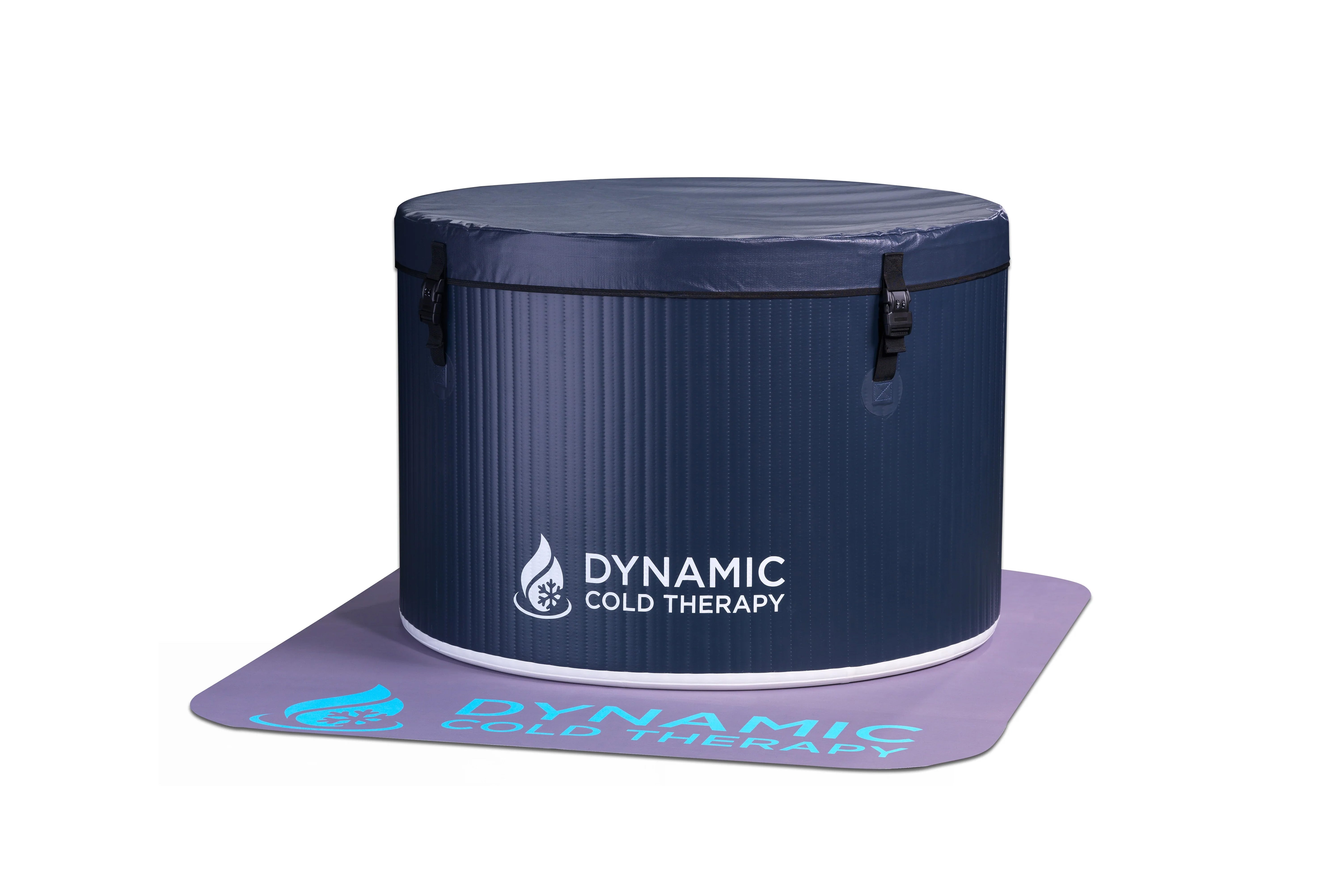 Inflatable Round Cold Plunge Tub for Dynamic Cold Therapy - Portable Ice Bath for Muscle Recovery, Pain Relief & Athletic Performance - Perfect for Home Gym, Post-Workout & Cryotherapy