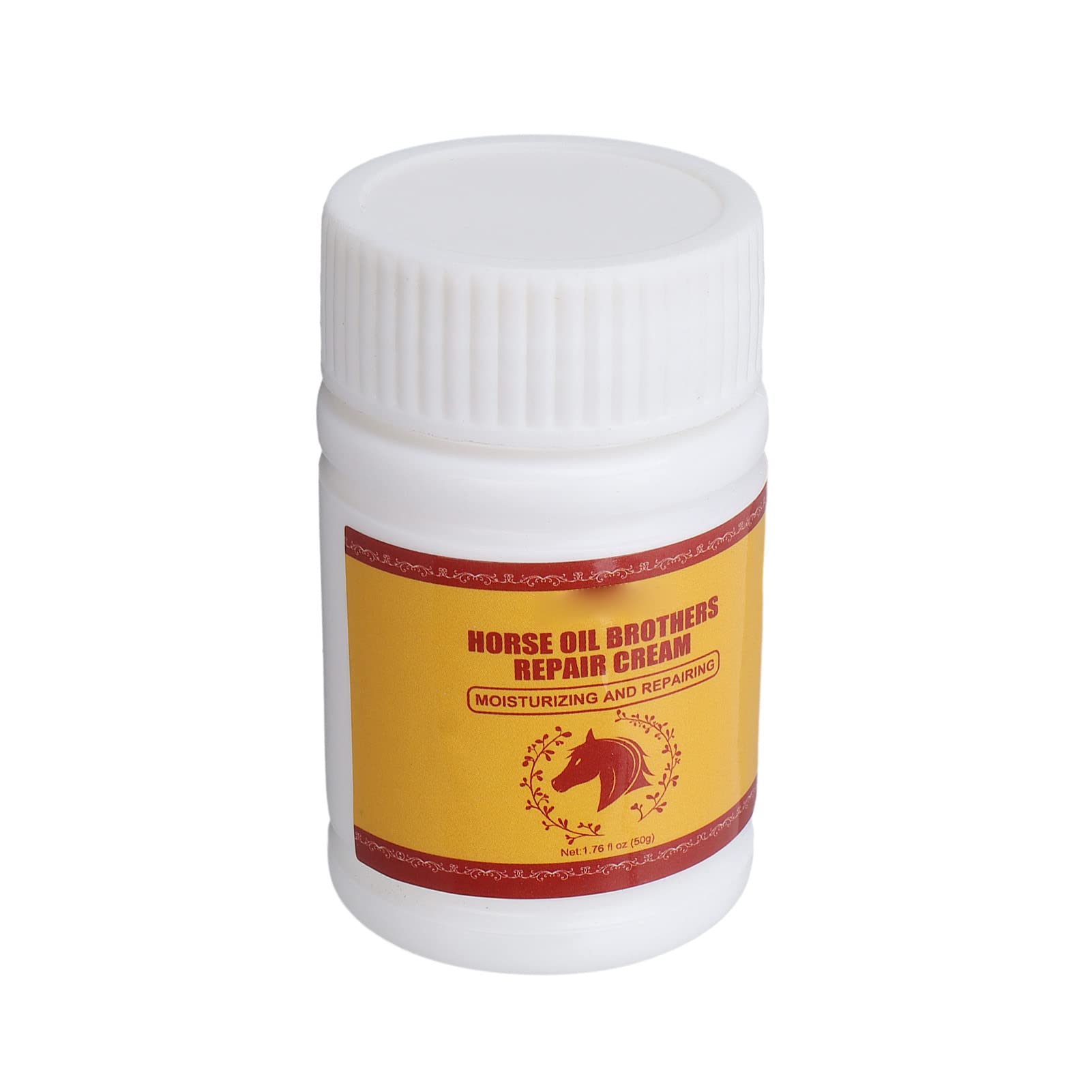 Horse Oil Cream for Puffy Eyes & Hands – Moisturizing Foot & Hand Cream with Natural Horse Oil – Perfect for Dry Skin Care & Nighttime Hydration