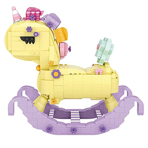 LOZ Mini Blocks 944pcs Kids Building Toys for Girls - Rocking Horse Puzzle for Creative Play