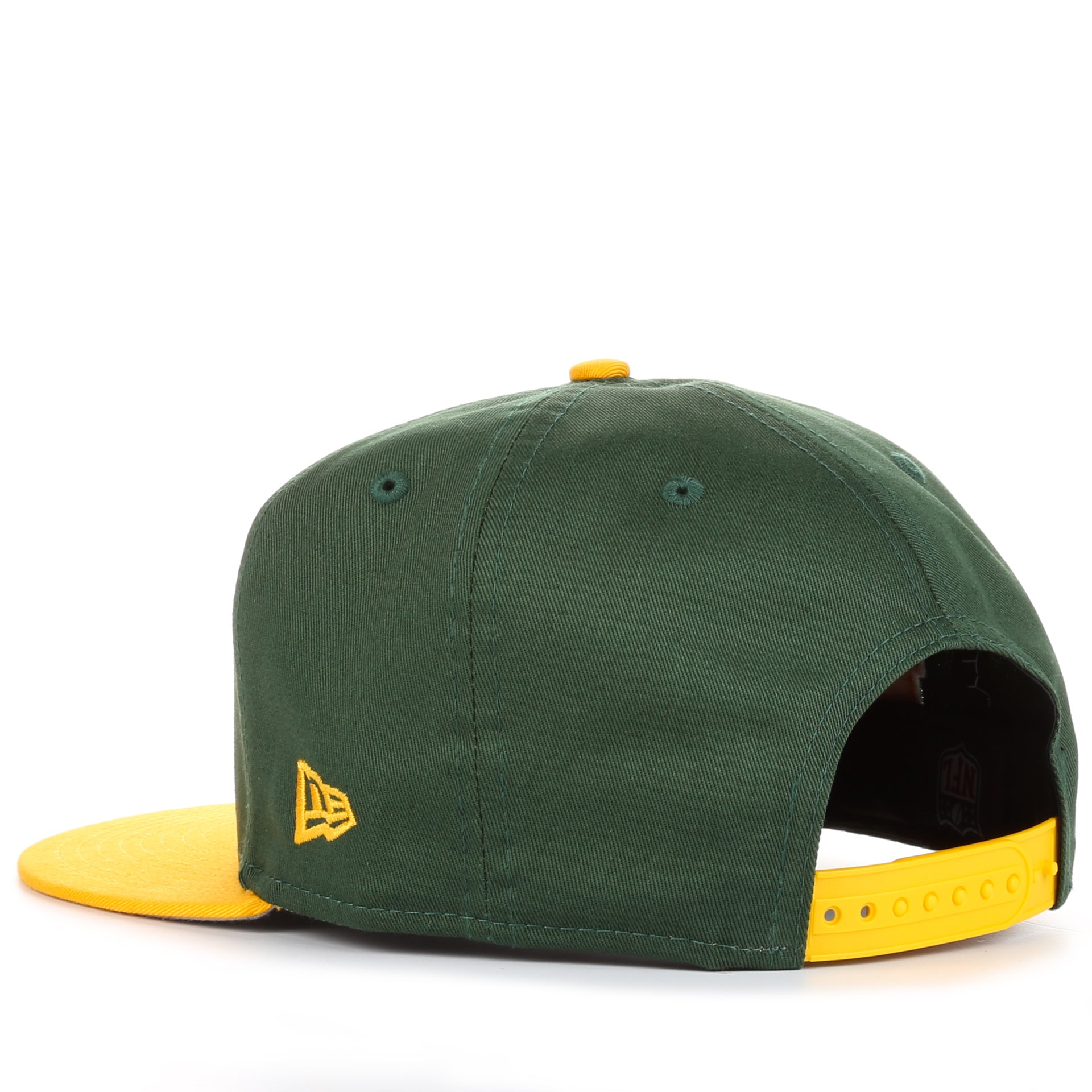 New Era 9Fifty Baycik Snapback Hat - Green Bay Packers NFL Team Logo Adjustable Baseball Cap for Men & Women - Perfect for Game Day, Sports Events & Streetwear Fashion