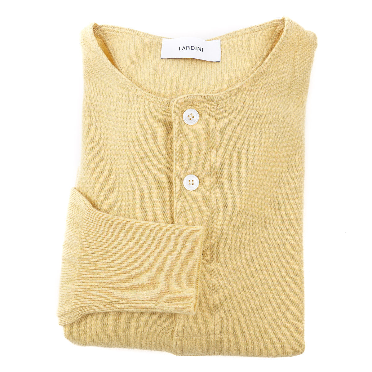 Luxury Lardini Pure Cashmere Henley Sweater for Men | Soft & Warm Winter Pullover | Perfect for Office, Date Night & Casual Outings