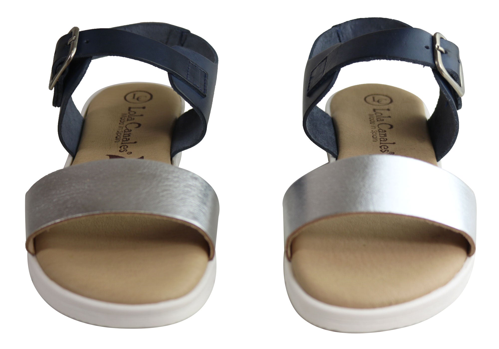 Lola Canales Women's Comfortable Leather Sandals Handmade in Spain - Perfect for Summer, Beach & Casual Outings