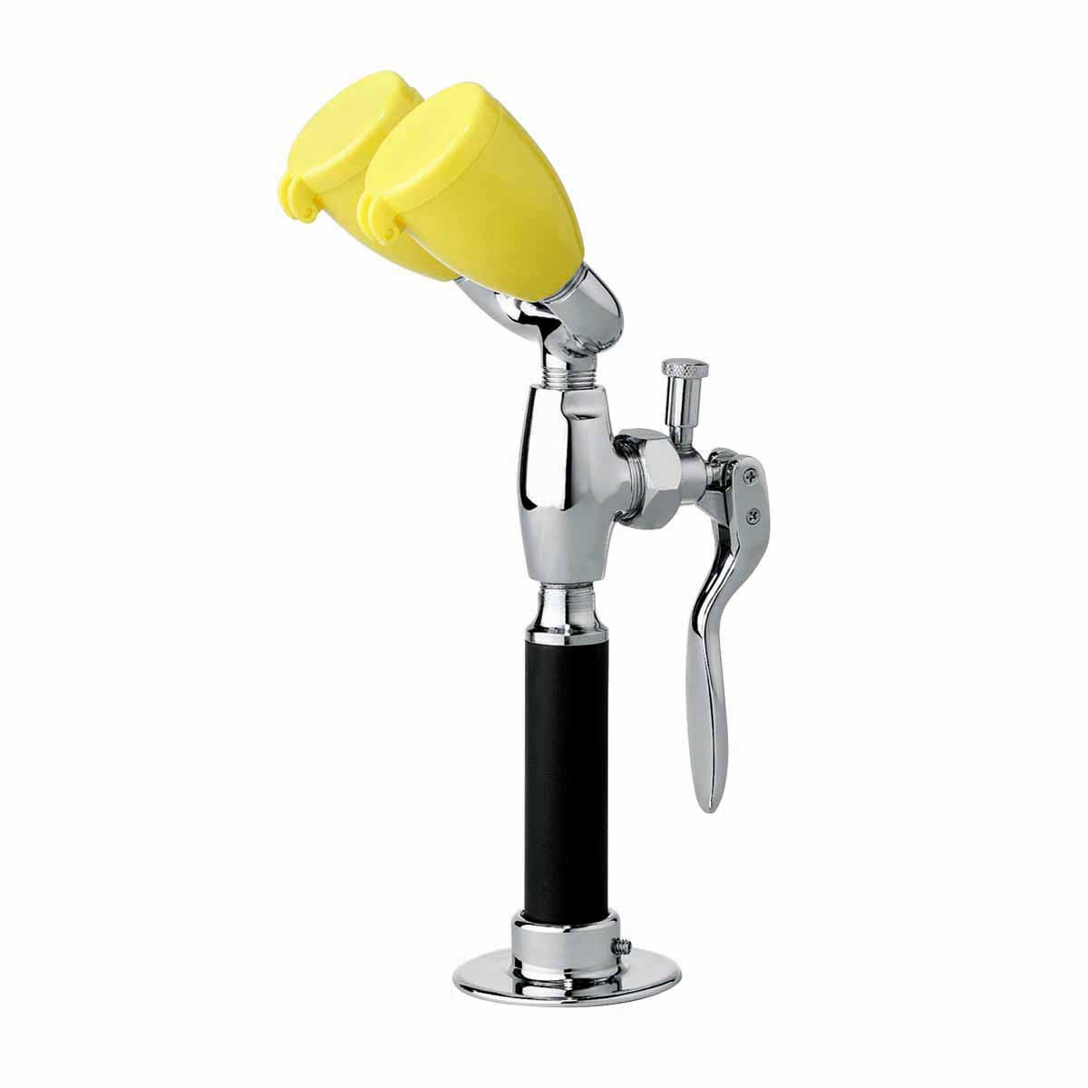 Speakman SE 927 SSHSE Deck Mounted Drench Hose & Eyewash Safety Shower Combo - Emergency Eye Wash Station for Laboratories, Industrial & Construction Sites