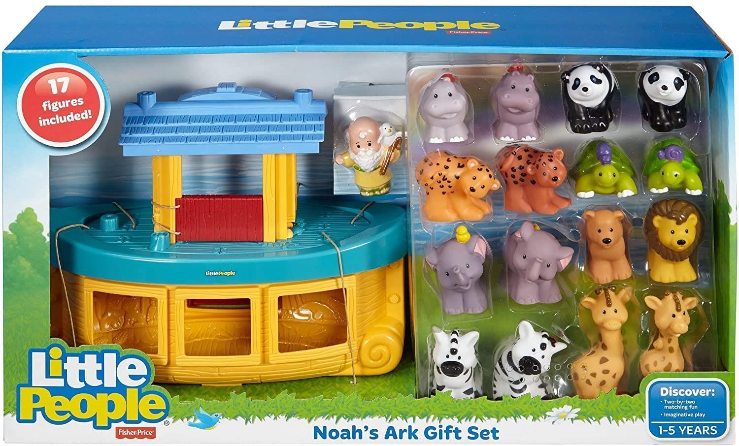 Fisher-Price Little People Noah's Ark Gift Set - Interactive Biblical Toy for Toddlers Ages 1-5 Years | Perfect for Christian Storytelling, Sunday School & Imaginative Play
