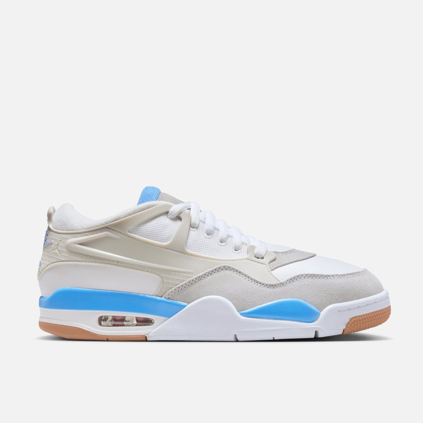 AIR JORDAN 4 Retro Men's Sneakers - White/Neutral Grey Basketball Shoes | Stylish Casual Wear & Game Day Performance Footwear