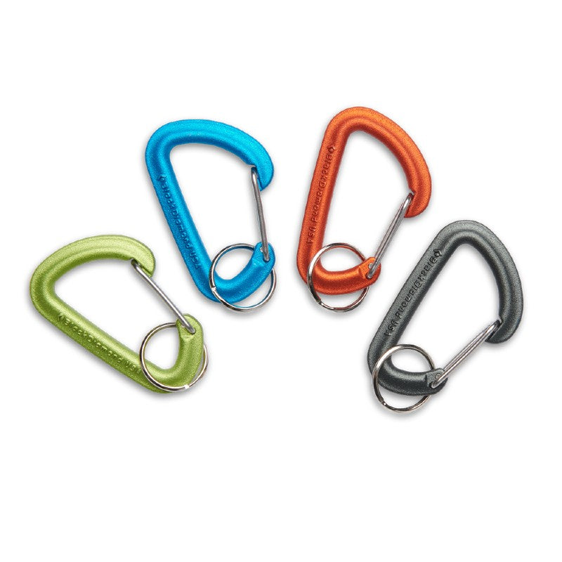Black Diamond Micron Accessory Carabiner - Lightweight Climbing Carabiner for Hiking, Camping & Outdoor Gear (2-Pack) - Perfect for Keychains, Backpacks & Climbing Equipment