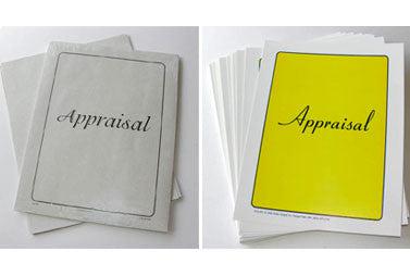 25-Pack Appraisal Cover Sets - Clear Plastic Document Protectors for Real Estate, Legal & Business Documents - Ideal for Appraisers, Notaries & Office Use