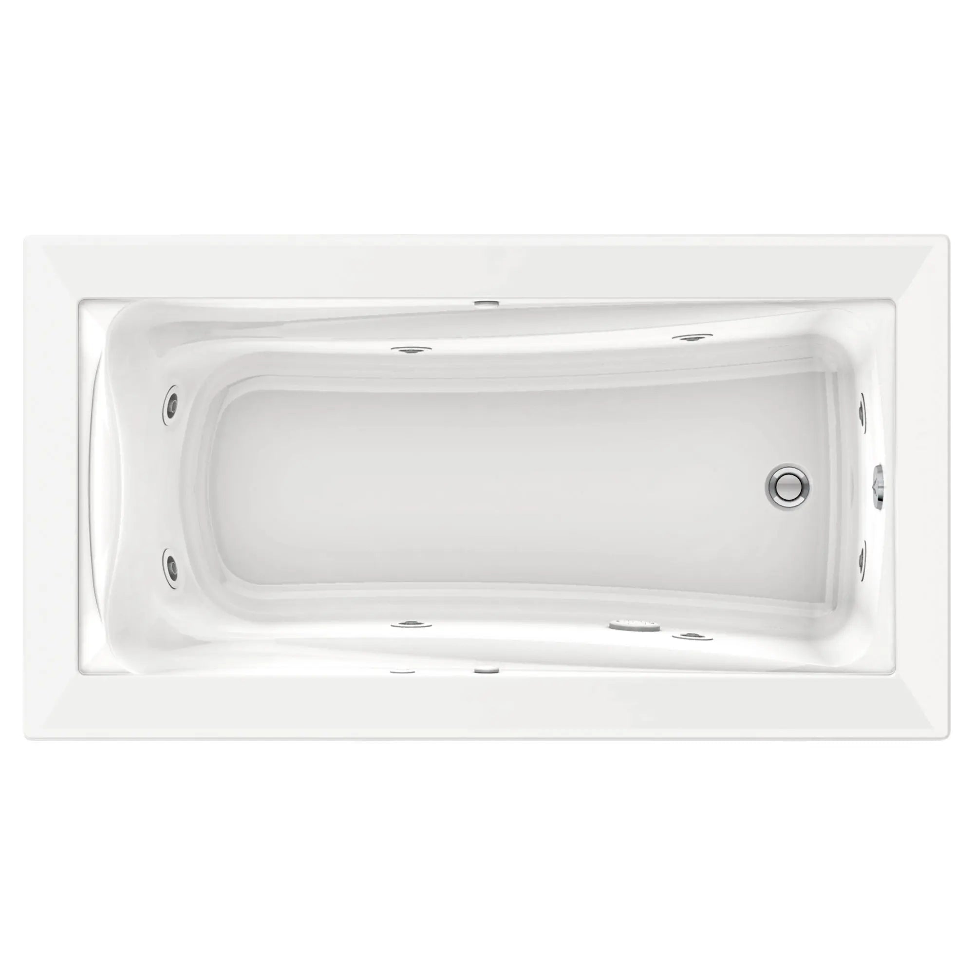 66 x 36 Inch Green Tea® Drop-In Bathtub with EcoSilent® EverClean® Hydromassage System - Luxury Soaking Tub for Spa-Like Relaxation at Home
