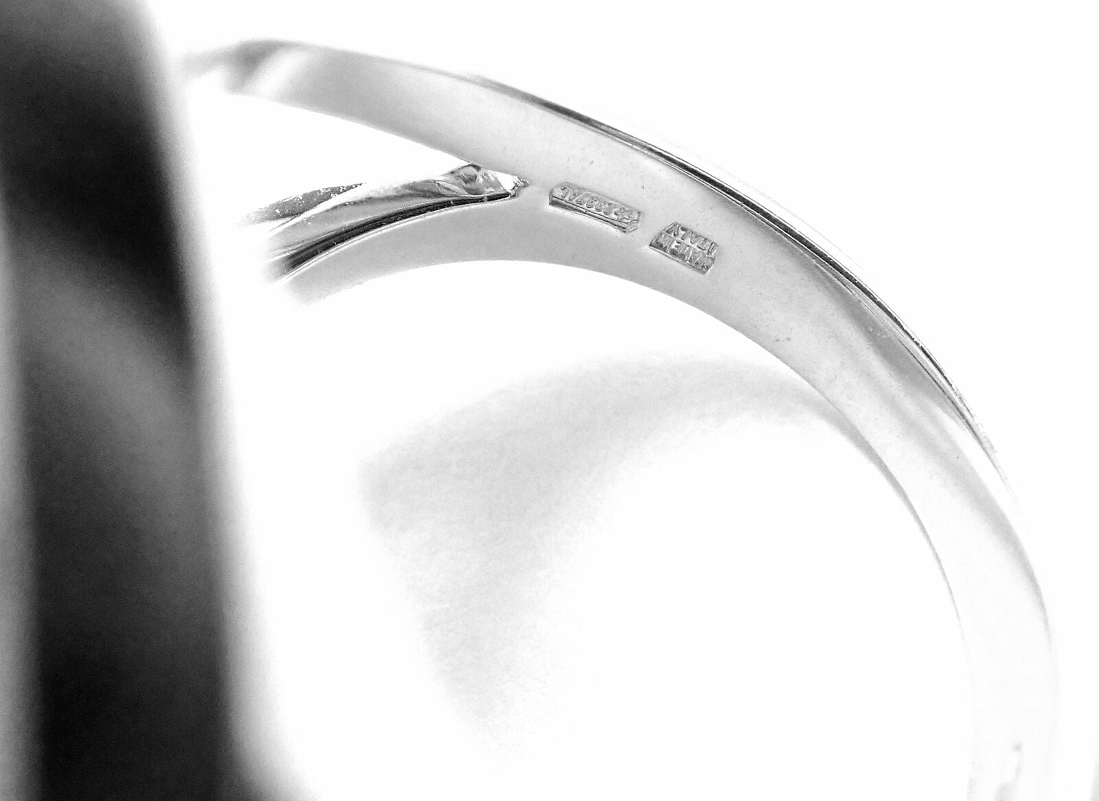 Authentic Bvlgari 18k White Gold Diamond Ring for Women - Luxury Jewelry Gift for Engagement, Wedding & Special Occasions