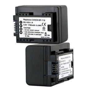 Replacement Battery for Canon Vixia BP-718 & HFR Series Cameras (HFR60, HFR62, HFR600 Compatible) - Long-Lasting Power for Travel Vlogging, Home Videos & Outdoor Filming