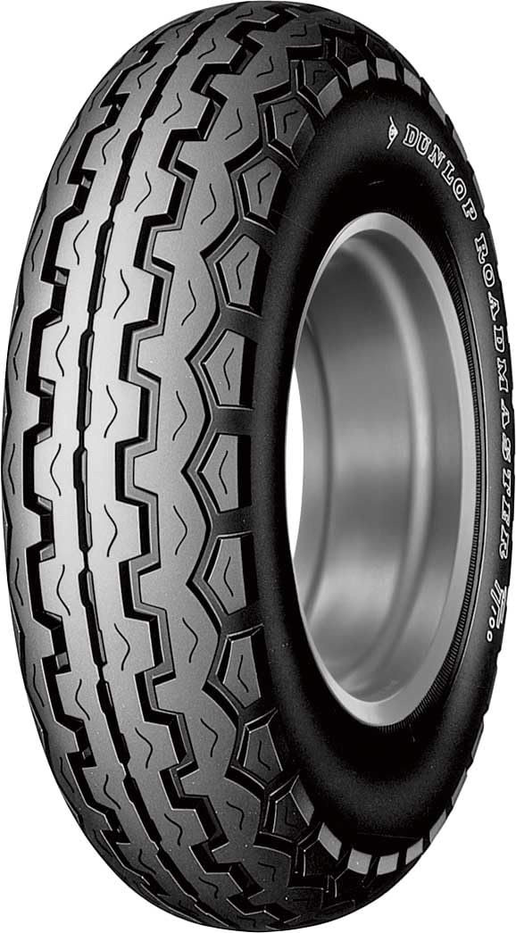 Dunlop K81 TT100 Motorcycle Tire 4.10-19 Tube Type - High Performance Front/Rear Tire for Classic Bikes, Vintage Motorcycles & Cafe Racers - Perfect for Road Trips, Commuting & Weekend Rides