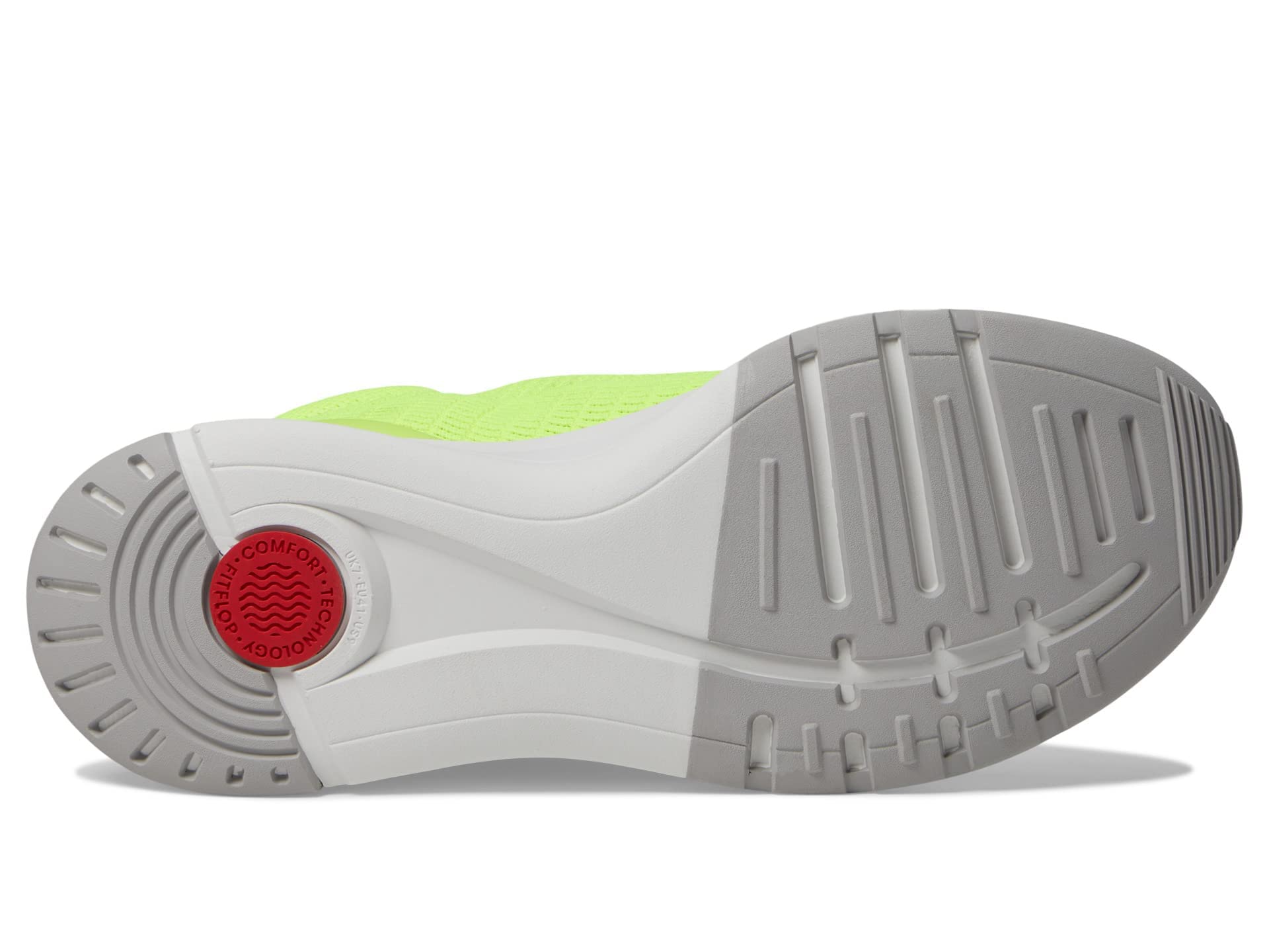 FitFlop Women's Vitamin FFX Knit Sports Sneakers - Comfortable Walking Shoes for Women, Lightweight & Breathable for Running, Gym, and Everyday Wear