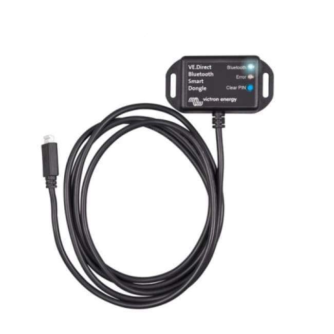 Victron Energy VE.Direct Bluetooth Smart Dongle - Wireless Monitoring for Solar Systems, Boats & RVs | Remote Battery & Solar Panel Tracking via Smartphone App