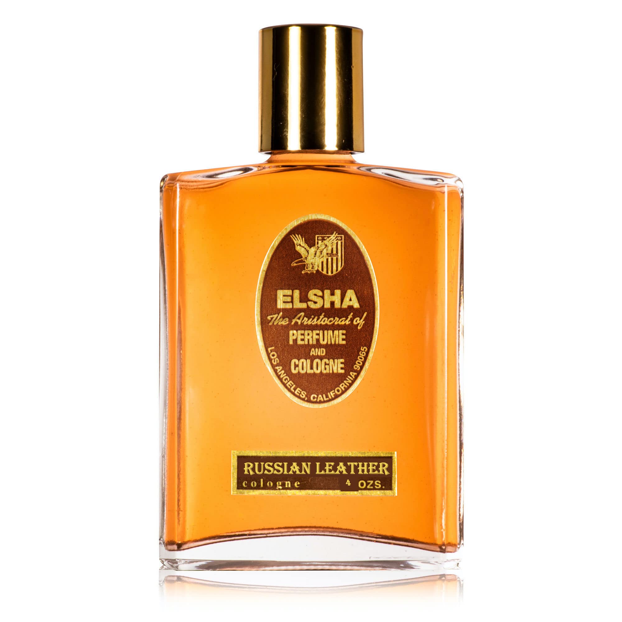 Premium ELSHA Russian Leather Cologne for Men - Long Lasting Fragrance for Date Night, Office & Special Occasions