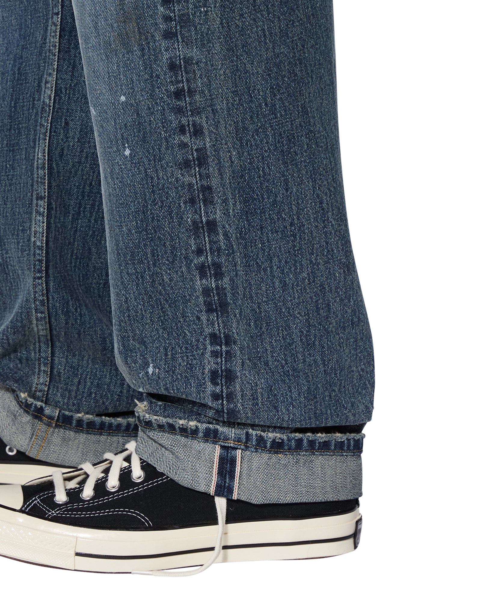 Premium ANTI K Selvedge Denim Jeans in Artist Blue - Stylish & Comfortable for Casual Wear & Street Fashion