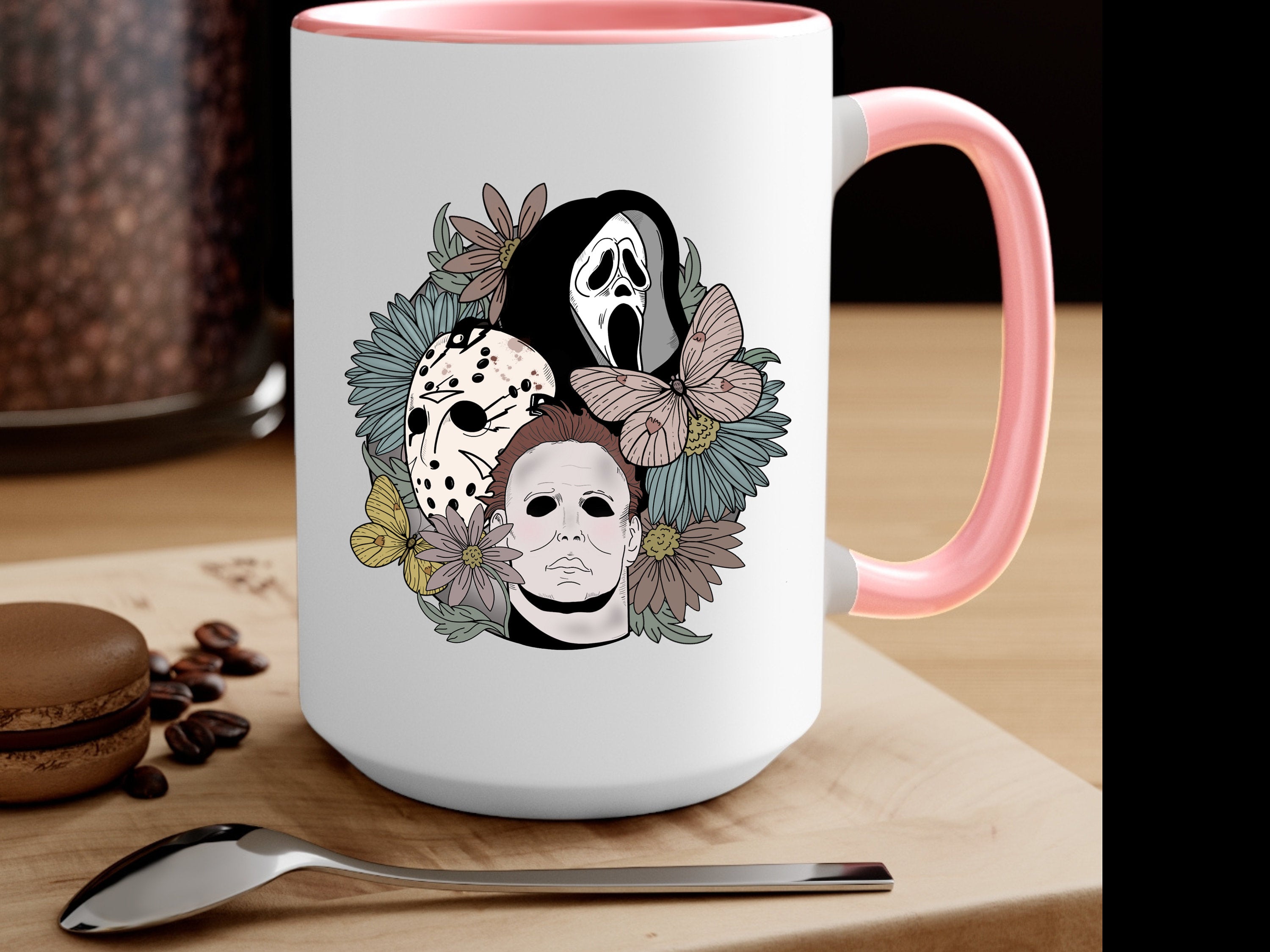 Serial Killer 15 oz Coffee Mug - Unique Novelty Gift for True Crime Fans - Perfect for Home, Office or Halloween Decor
