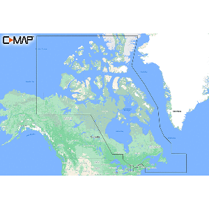 C-MAP Reveal Canada North & East - Premium Nautical Charts for Boating & Fishing Adventures