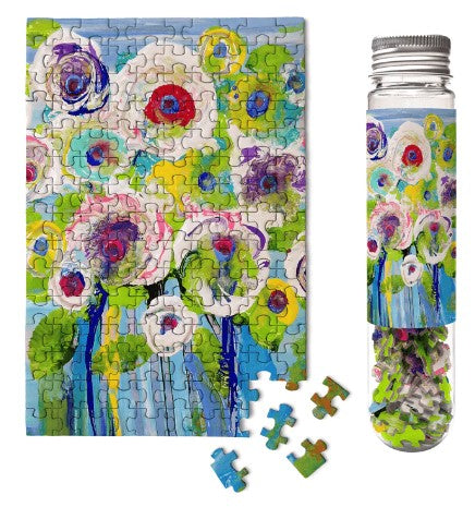 Bouquet of Beauty 1000-Piece Micro Puzzle - Floral Jigsaw Puzzle for Adults, Perfect for Relaxation, Stress Relief & Home Decor