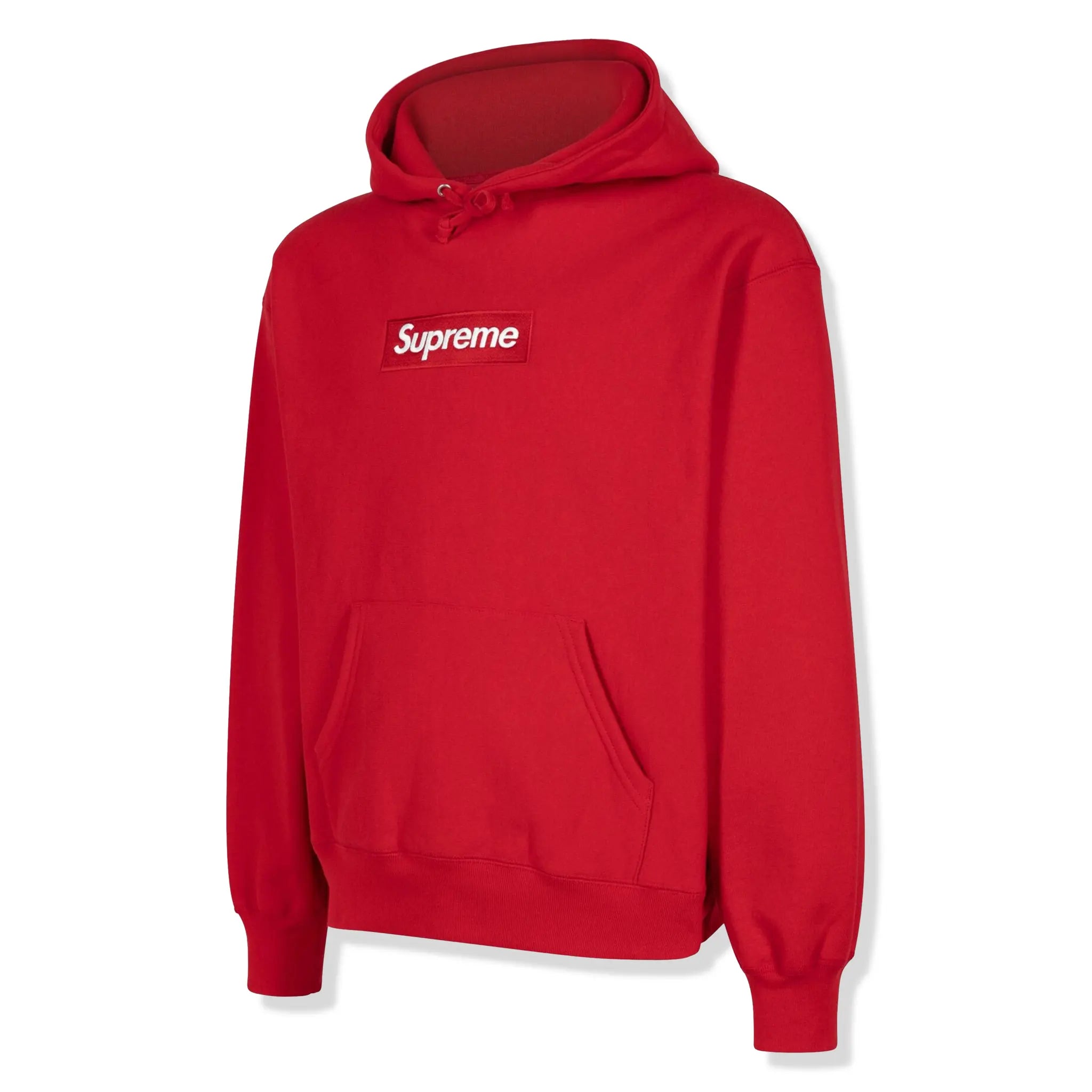 Supreme Box Logo Red Hoodie (FW23) - Streetwear Fashion for Men & Women - Perfect for Urban Style & Winter Outfits