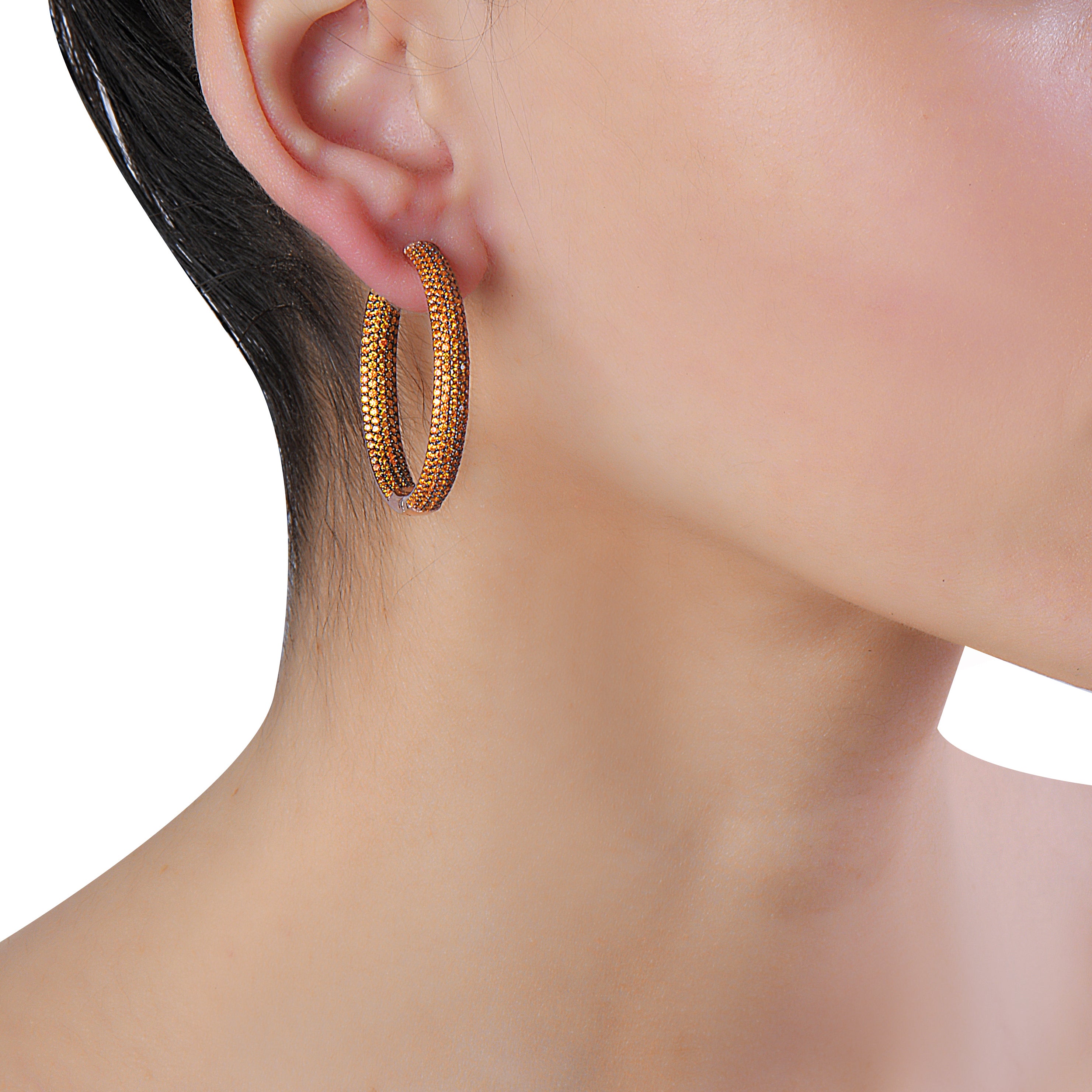 Stylish 11mm Tire Hoop Earrings for Women - Trendy Gold & Silver Hoop Earrings for Everyday Wear, Parties & Gifts