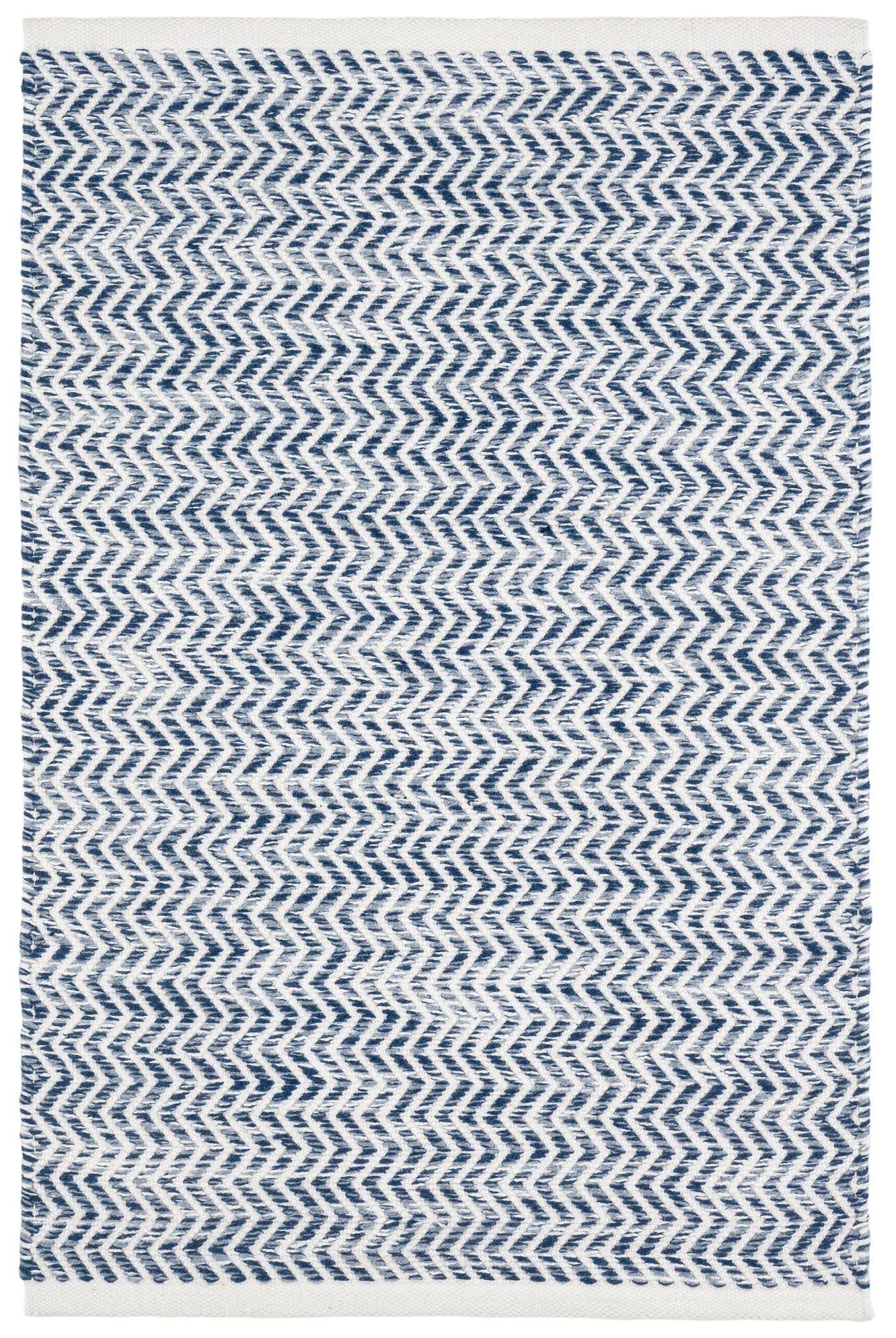 Handwoven Coastal Blue Indoor/Outdoor Area Rug - Perfect for Beach House, Patio, or Boho Living Room Decor