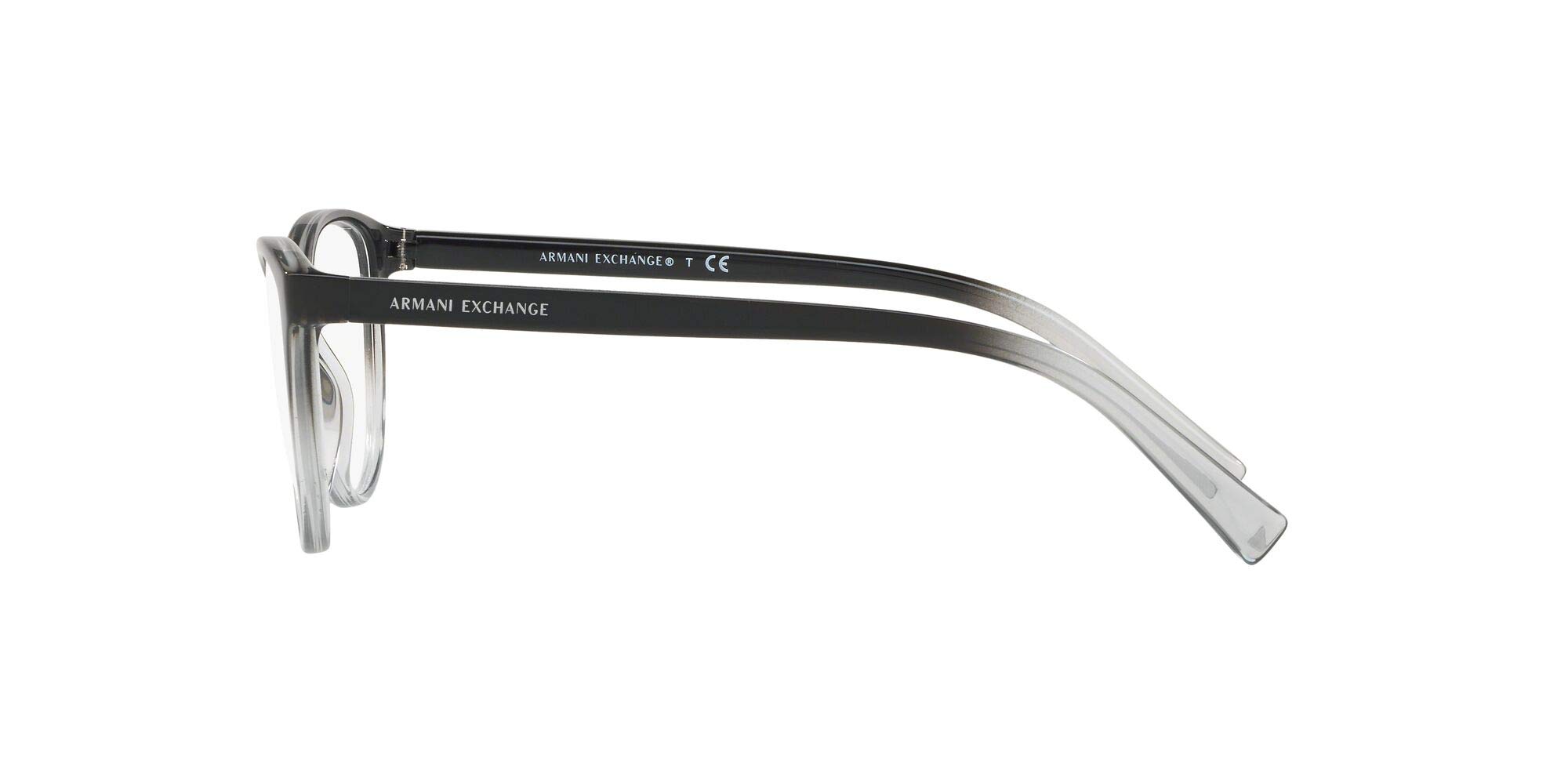Armani Exchange Women's AX3053 Square Prescription Eyeglass Frames - Stylish & Lightweight for Work, Reading & Everyday Wear