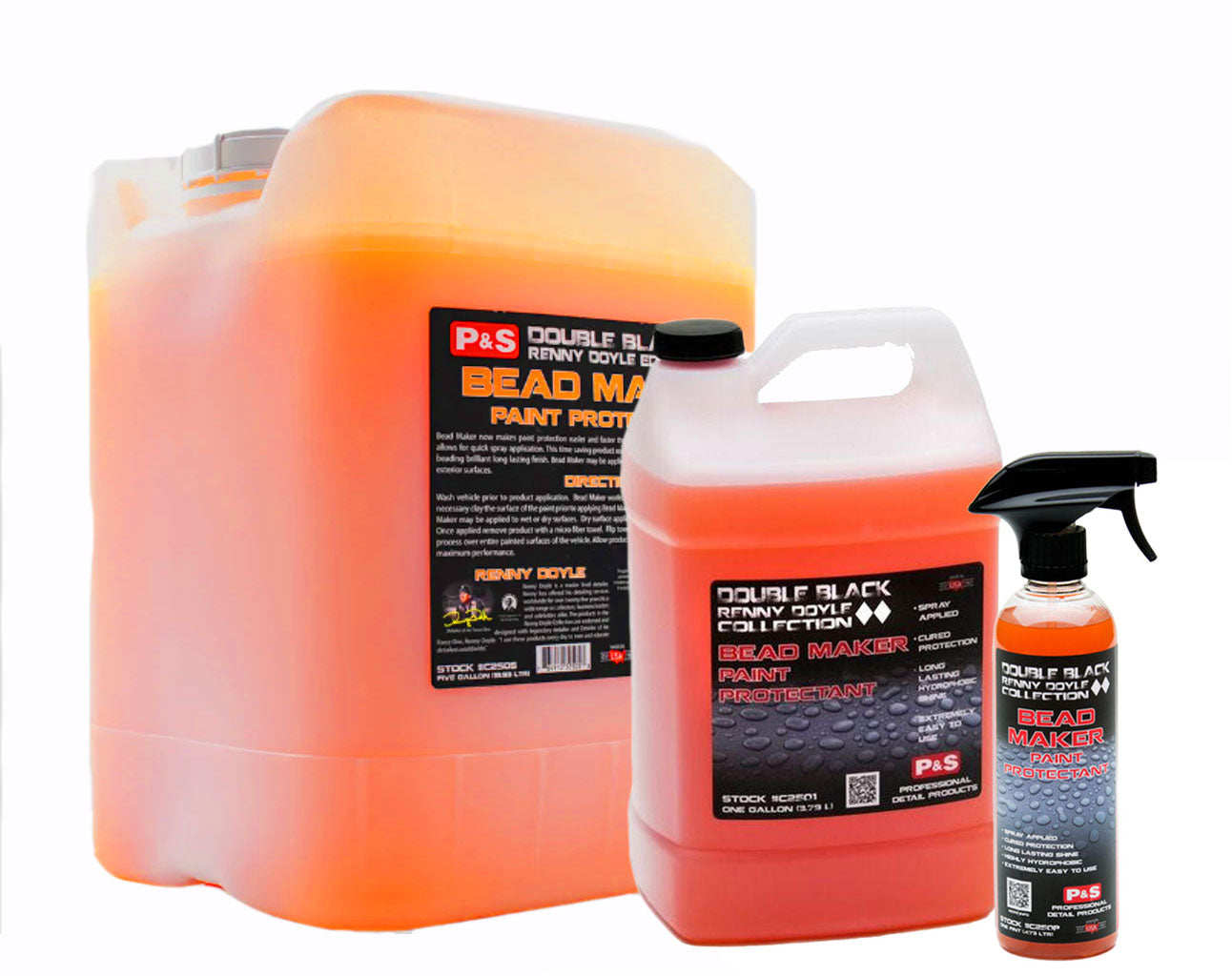 P&S Double Black Collection Bead Maker Paint Protectant - Premium Car Wax & Sealant for Ultimate Shine & Protection - Perfect for Cars, Motorcycles & Boats