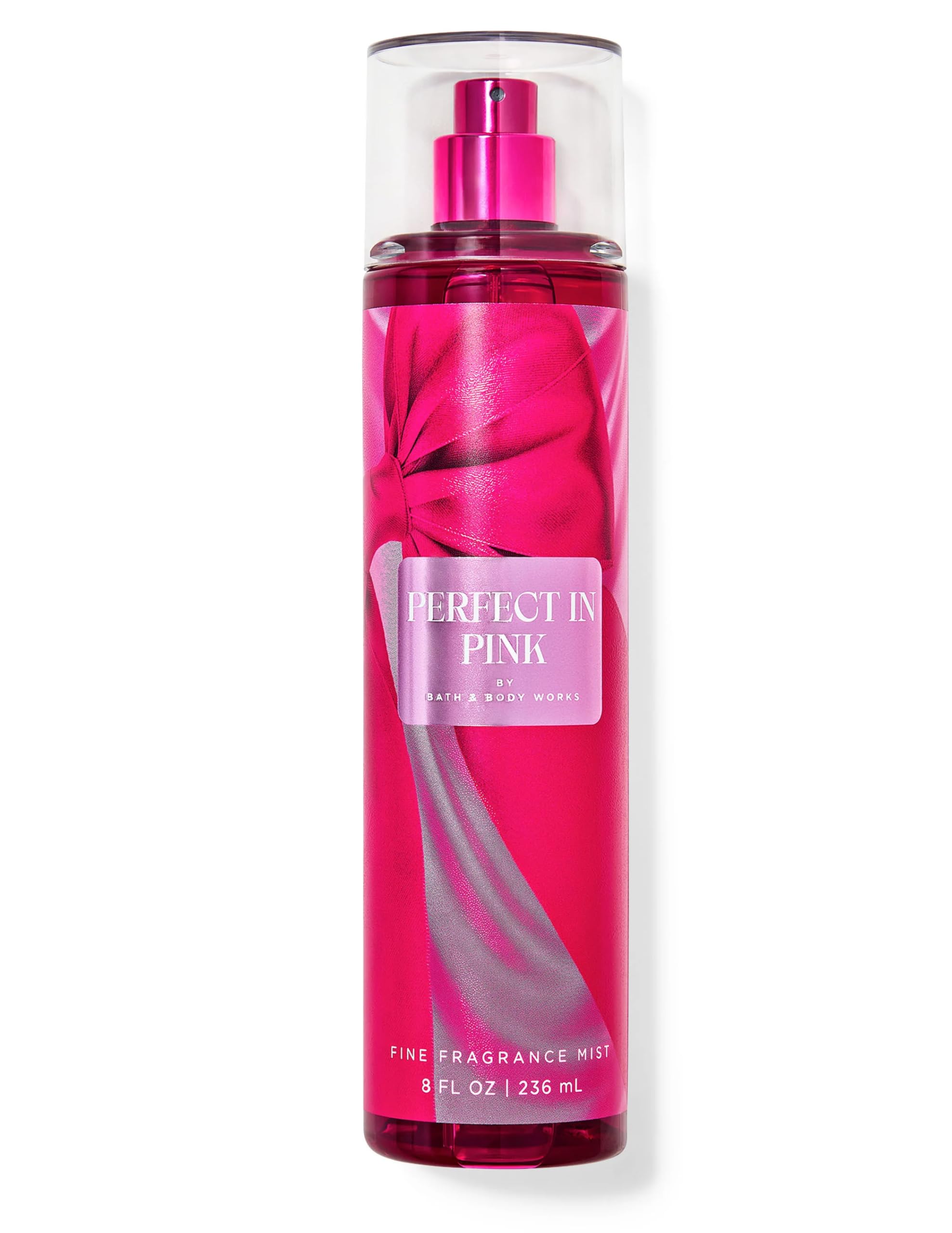 Bath & Body Works Perfect In Pink Gift Set - Full Size Fragrance Mist, Body Wash, Body Cream & Lotion | Valentine's Day Gift, Birthday Present, Self-Care Essentials for Women