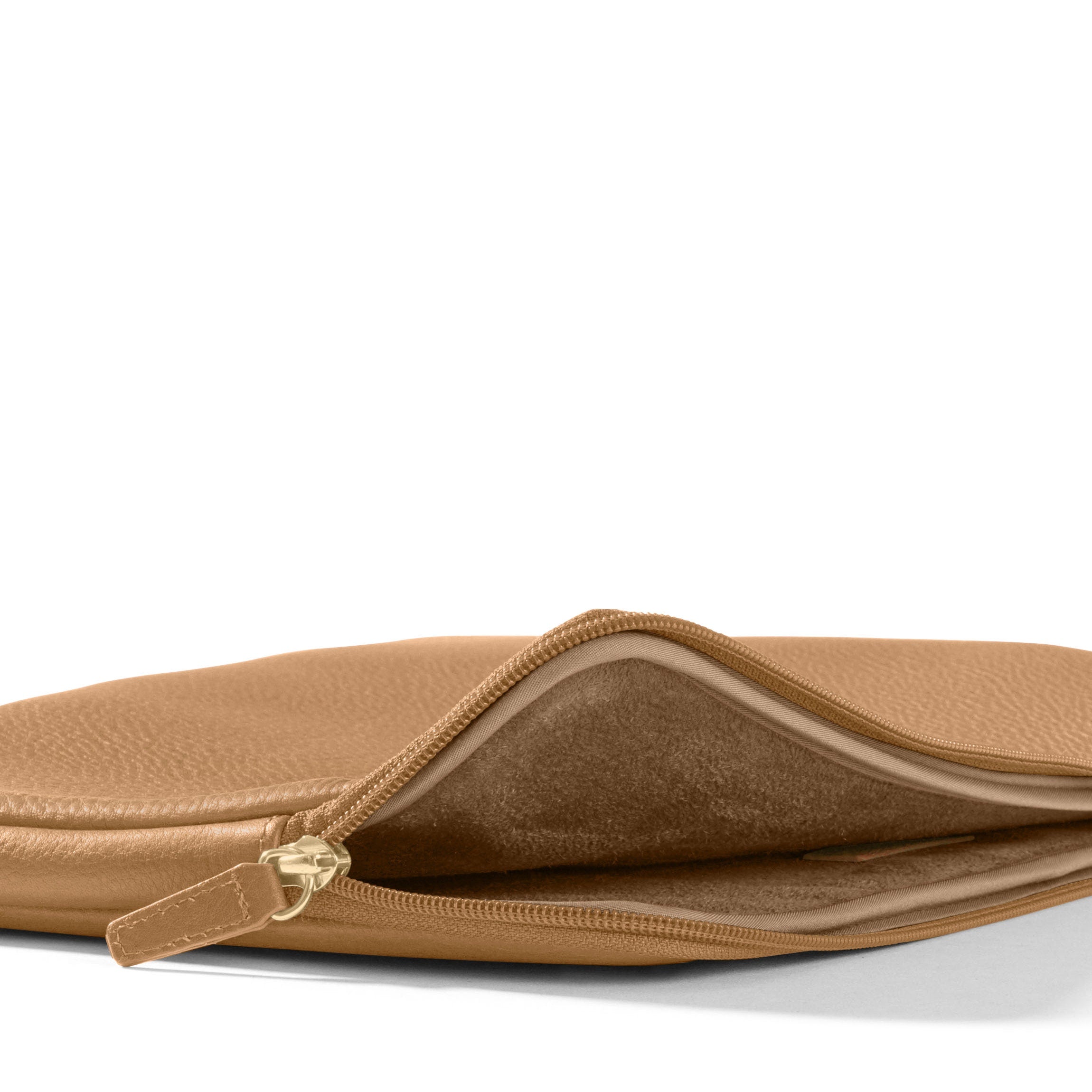 15/16 Inch Slim Laptop Sleeve for MacBook Air/Pro - Lightweight & Protective Camel Brown Case - Perfect for Work, School & Travel