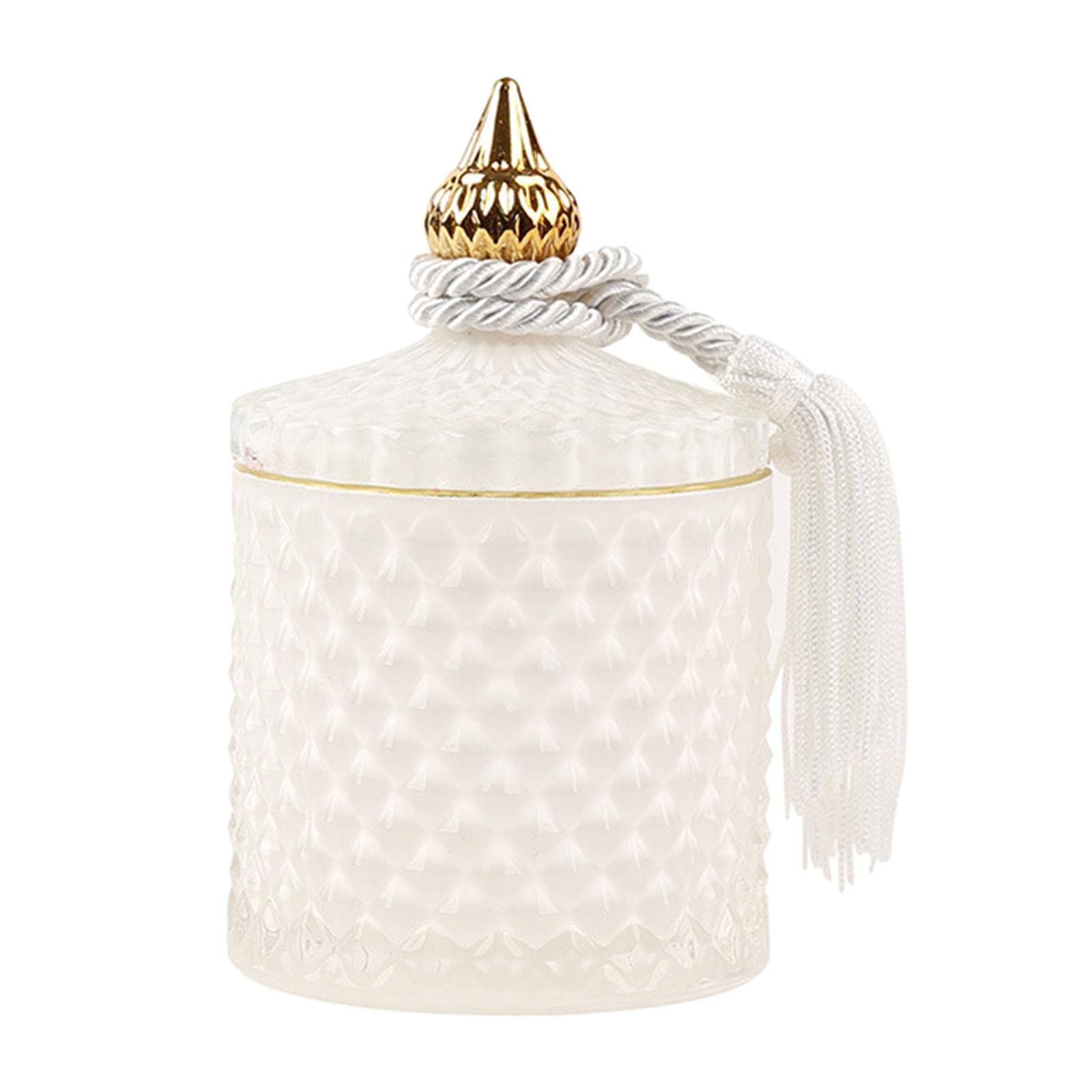 Bddalpke Glass Votive Candle Holder - Elegant Tealight Candlestick Cup for Dining Table, Wedding Centerpiece, Valentine's Day Decor (White) | Perfect for Romantic Dinners, Holiday Decorations & Special Events