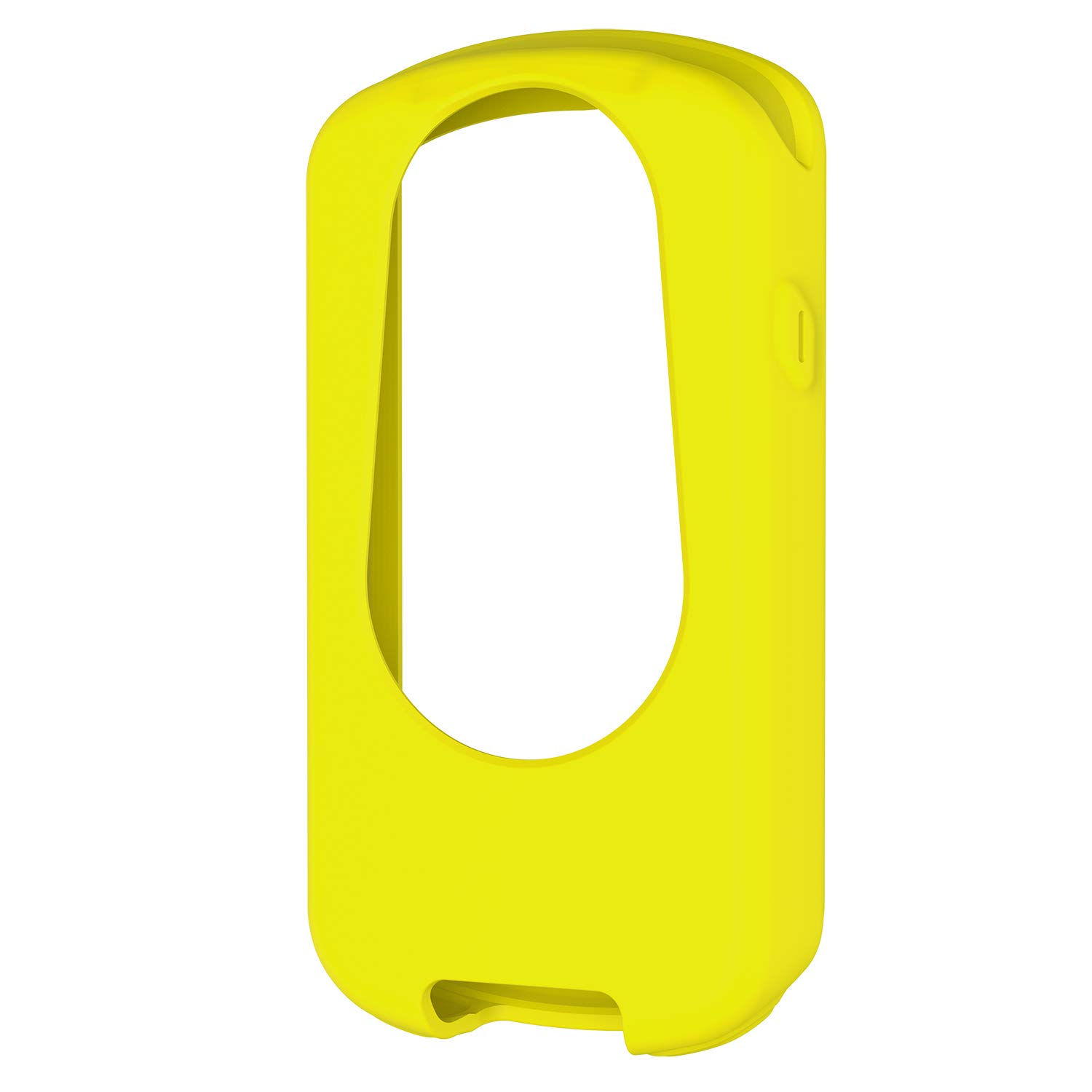 Durable Soft Silicone Protective Case Cover for Garmin Edge 1030 Plus GPS Bike Computer - Shockproof Bumper Shell Accessories (Yellow) - Perfect for Cycling, Mountain Biking & Outdoor Sports