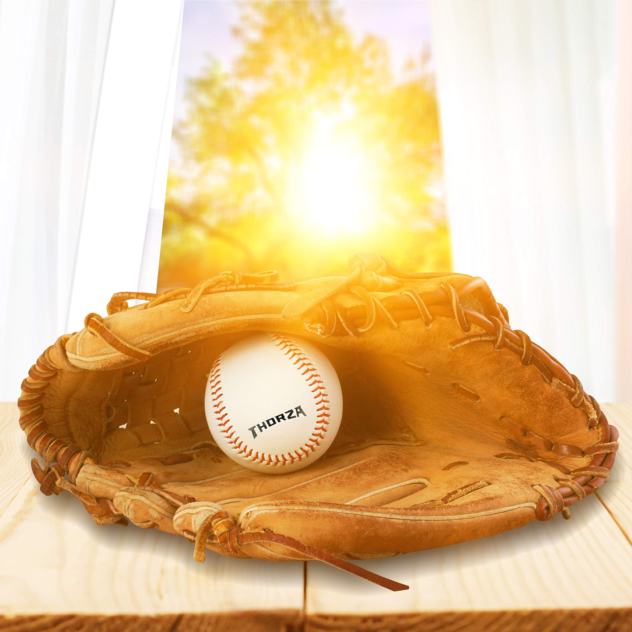 Thorza Weighted Baseballs for Pitching Training - Improve Pitch Velocity & Strength | Perfect for Baseball Practice, Pitching Drills & Velocity Training