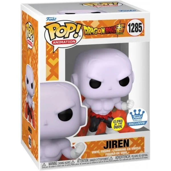 Dragon Ball Z Jiren Glows in The Dark Funko Pop! Vinyl Figure #1285 Exclusive - Perfect for Anime Collectors & Night Light Display