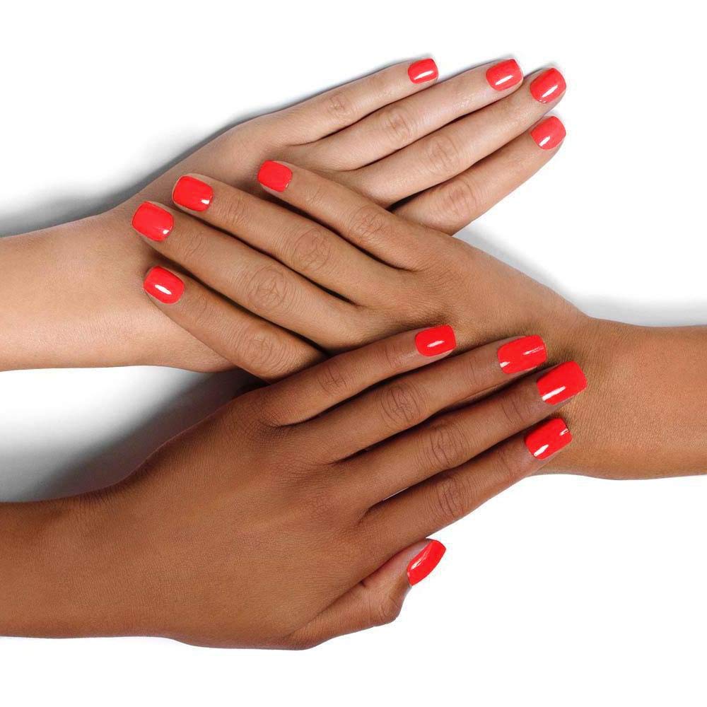 Agatha Ruiz de la Prada Vegan Nail Polish - Cruelty Free, Non-Toxic & Eco-Friendly Fast Drying Formula - Made in Italy - Orange Peach Shade - Perfect for Everyday Wear, Parties & Special Occasions