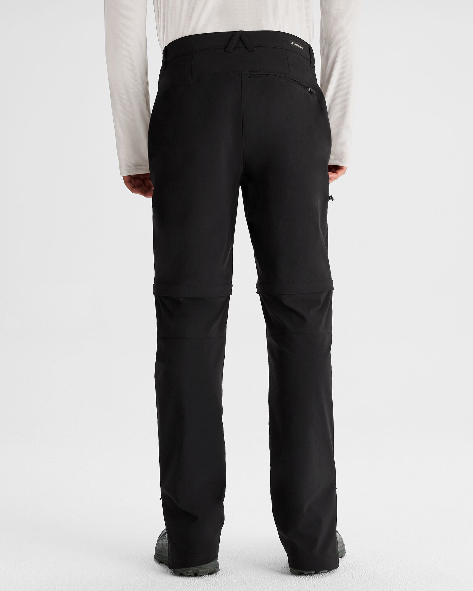 Men's Flinders Convertible Outdoor Pants - Lightweight Quick-Dry Hiking & Travel Pants with Zip-Off Legs (Black) - Perfect for Camping, Hiking & Adventure Travel