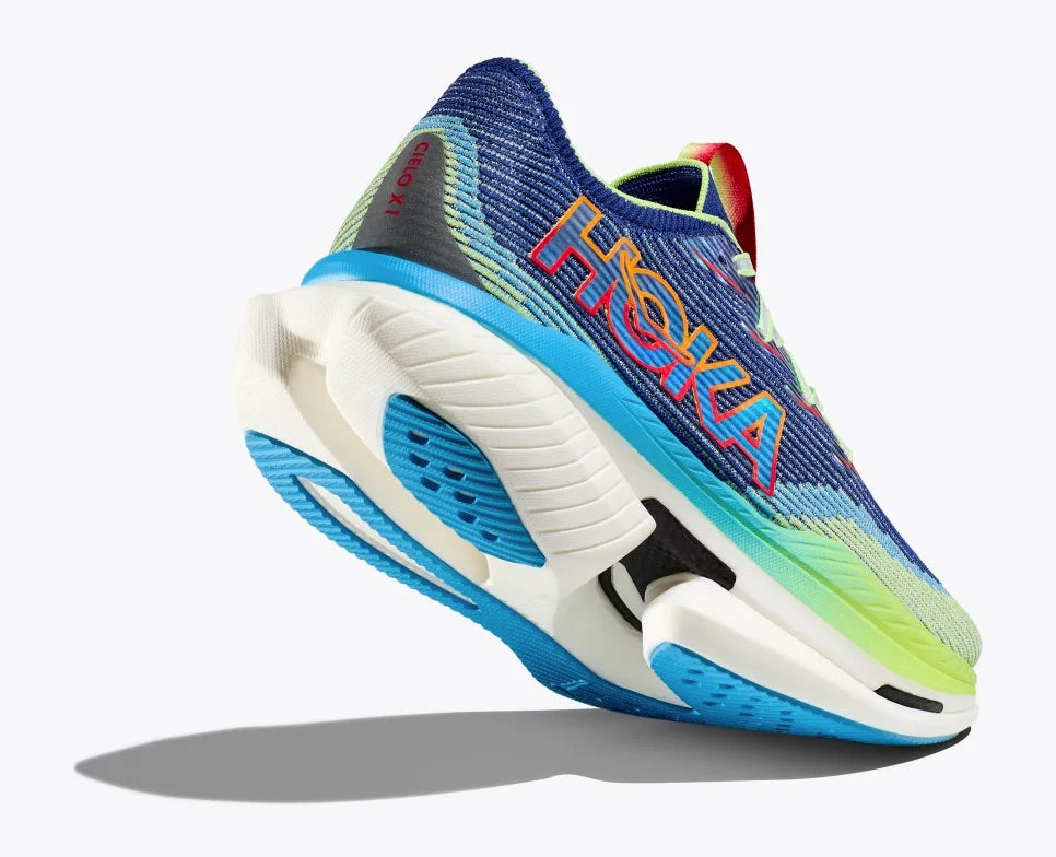 HOKA ONE ONE Cielo X1 Running Shoes for Men & Women - Lightweight Performance Sneakers for Road Racing & Marathon Training