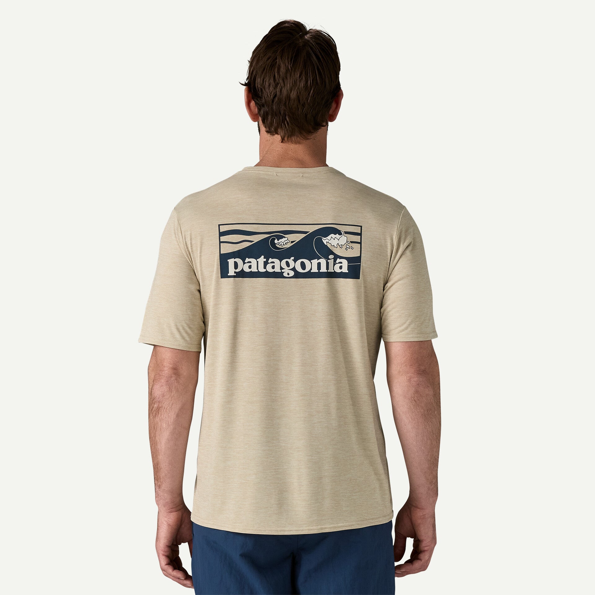 Men's Capilene® Cool Daily Graphic T-Shirt - Breathable & Quick-Dry Activewear for Hiking, Running & Outdoor Adventures | Style 45355