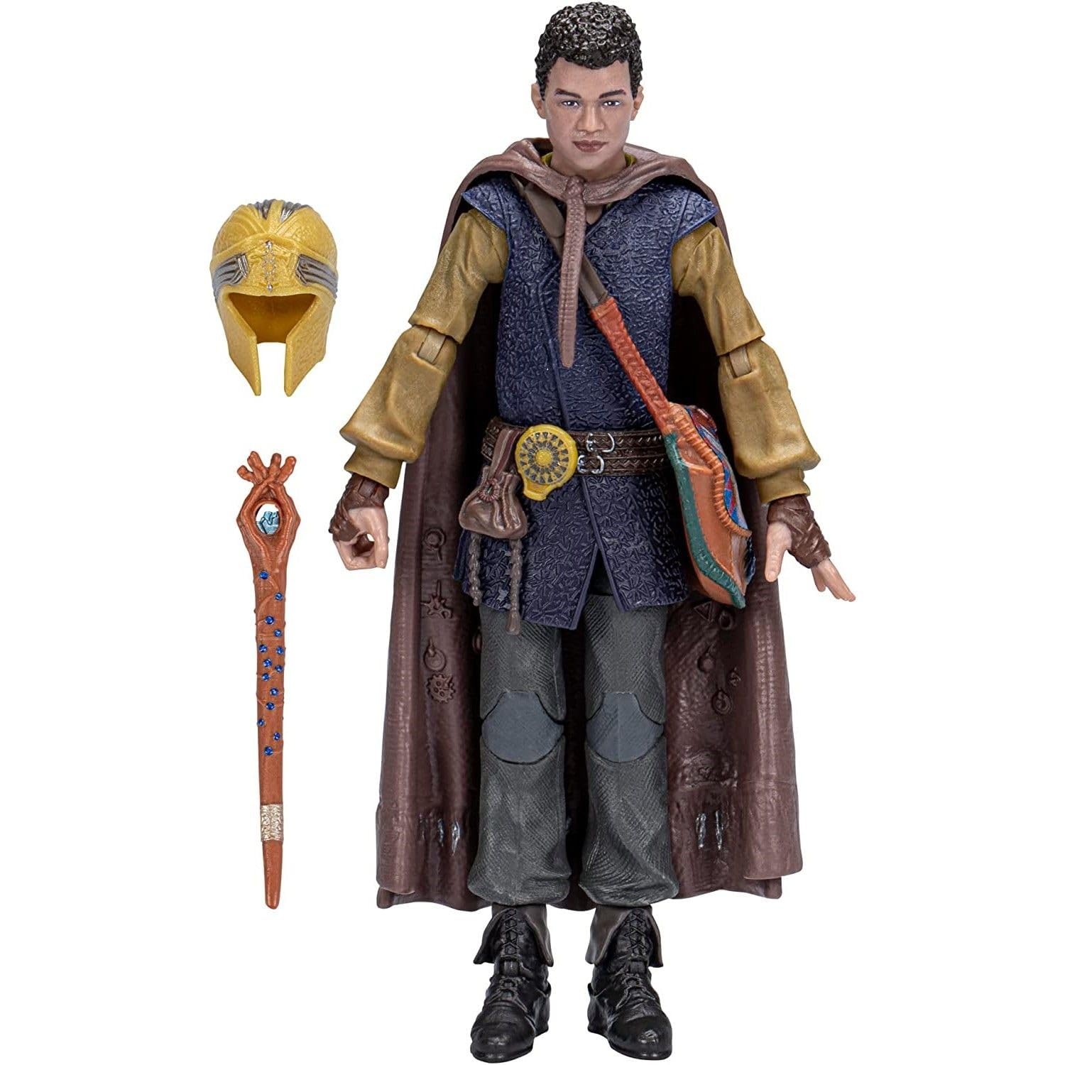 Dungeons and Dragons Honor Among Thieves Golden Archive Simon Action Figure Collectible Toy - Perfect for D&D Fans, Cosplay, and Fantasy Display Collections