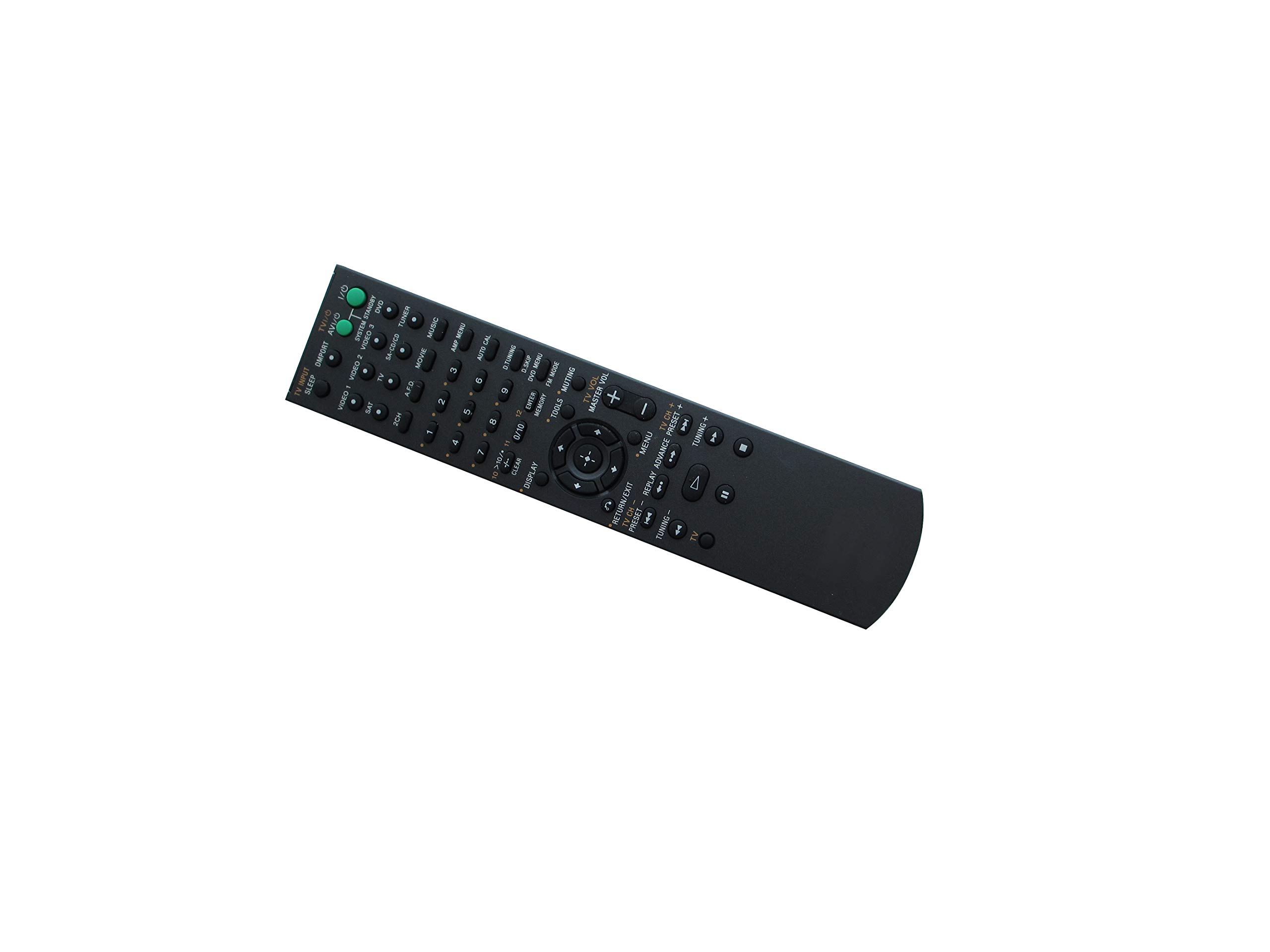 Original Remote Control Replacement for Sony STR-KM5 STR-K7SW RM-AAU014 RM-AAU015 148058921 RM-AAU025 STR-K1600 STR-K790 RM-AAU024 AV Receiver - Compatible with Sony DVD Players & Home Theater Systems (Perfect for Living Room Entertainment)