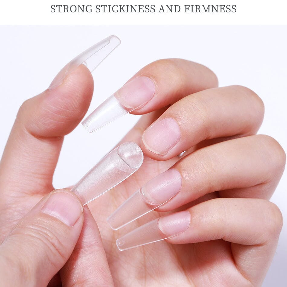 Born Pretty Solid Nail Tips Gel (SN03) - Professional Acrylic Nail Extensions for Salon & DIY Manicure at Home