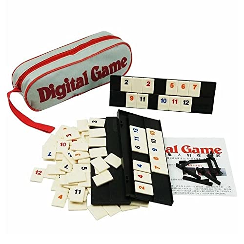 Fast Moving Rummy Tile Classic Board Game for 2-4 Players - Israel Mahjong Digital Game | Family Party Game for Adults & Kids | Perfect for Game Nights, Family Gatherings & Social Events