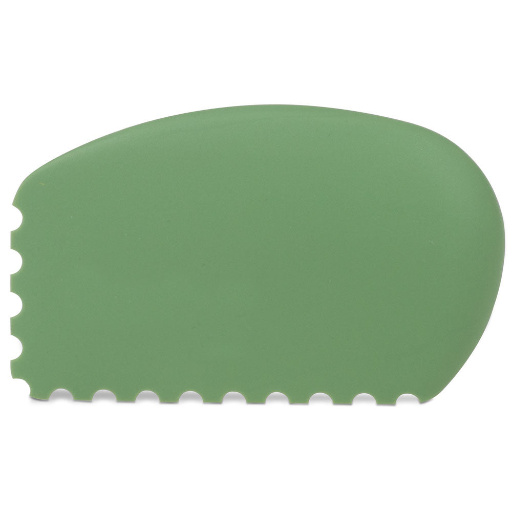 Premium Arched Edge Silicone Decorating Tool for Cake Icing, Fondant & Cookie Decorating - Professional Baking & Pastry Design Essential
